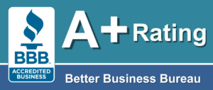 BBB A+ Rating badge.